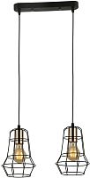 Подвесной светильник  MD.6133-2-P BK+FGD