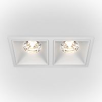 Точечный светильник Alfa LED DL043-02-15W4K-D-SQ-W