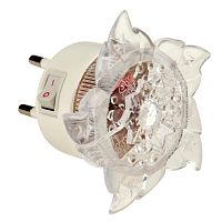 Ночник  DTL-308-Цветок/RGB/4LED/0,5W