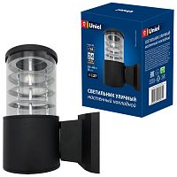 Настенный фонарь уличный  UUL-S11A 60W/E27 IP65 BLACK